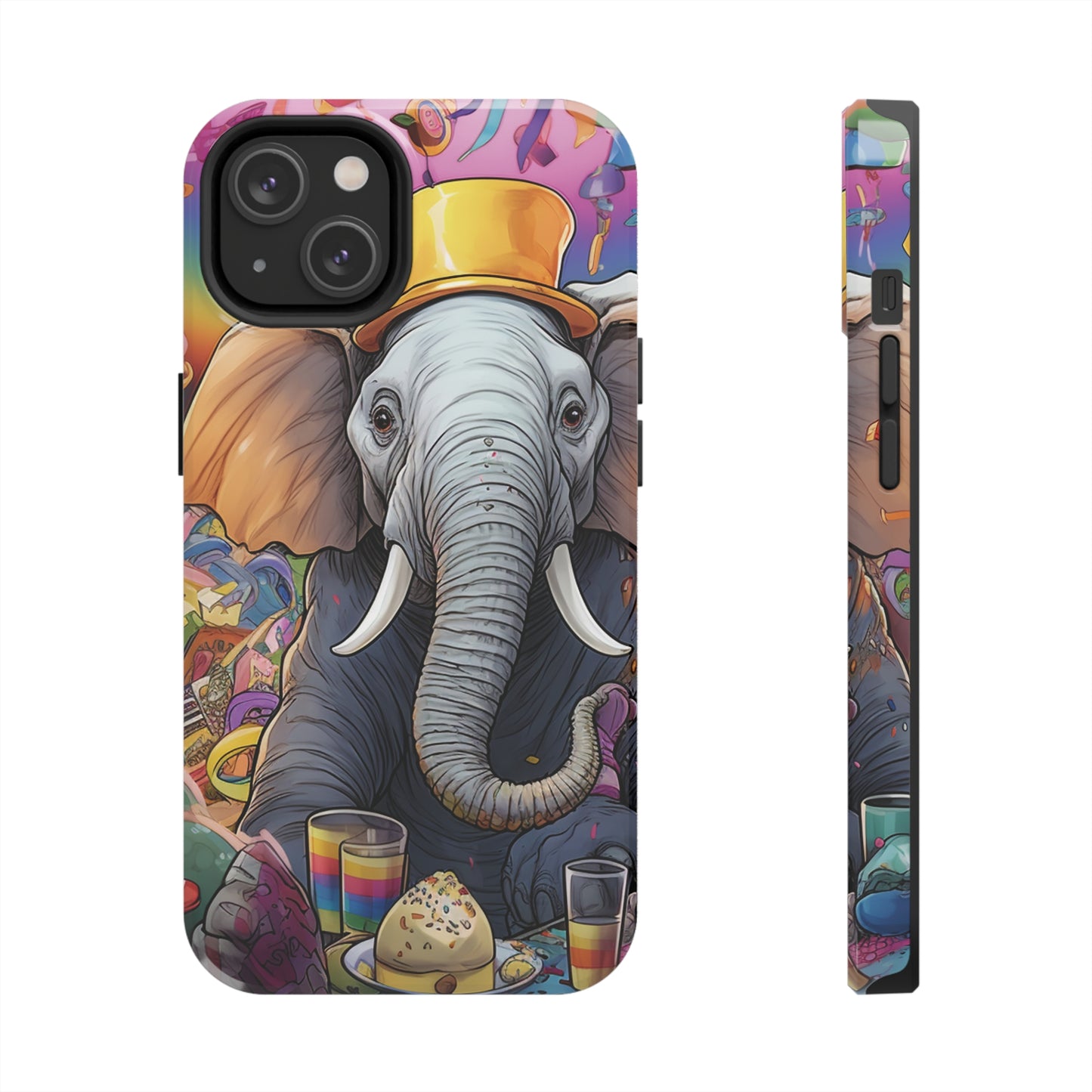 Unleash Your Inner Artist: Boho Ele-Vibes Phone Case