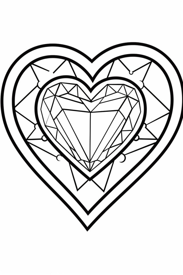 Valentines Day Celebration Coloring Book