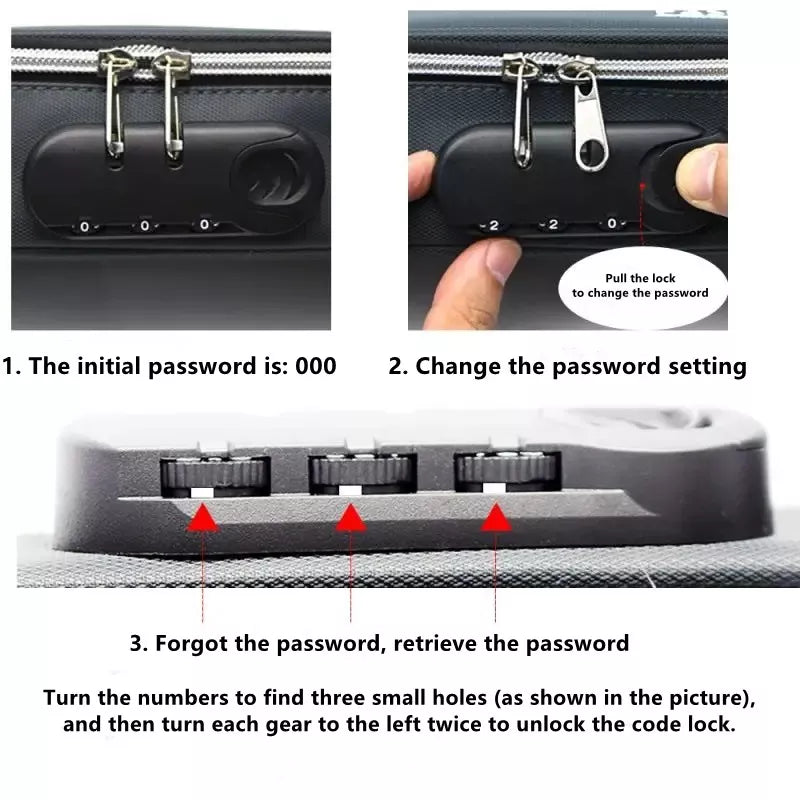 SecureStationery Case (with password lock)
