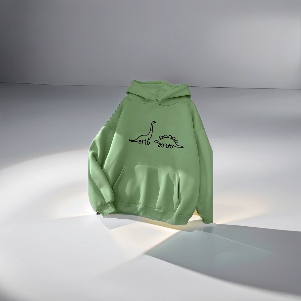 DinoCozy Womens Hoodie