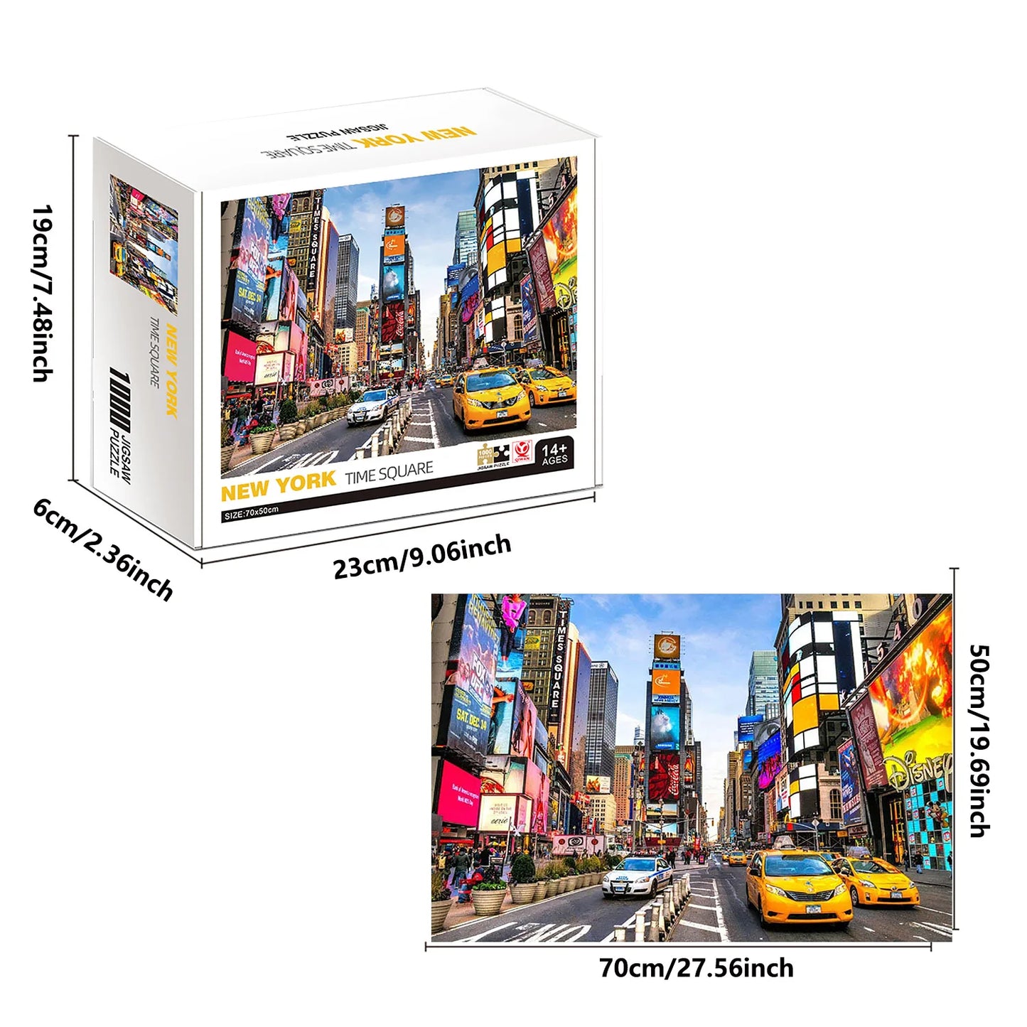 Times Square, NY (1,000 piece jigsaw puzzle)