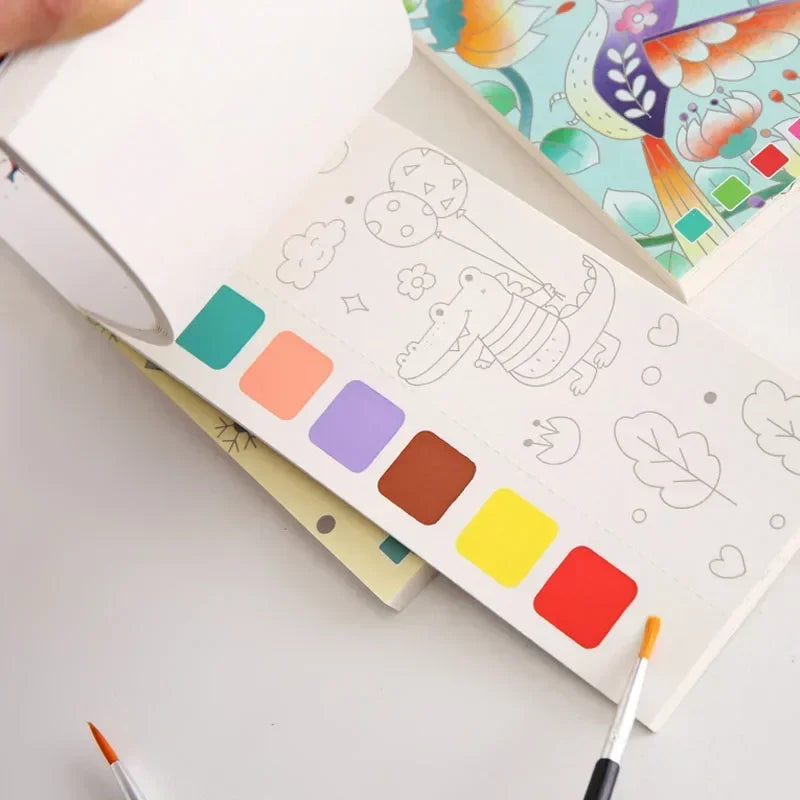 Watercolor paint book 20 sheets