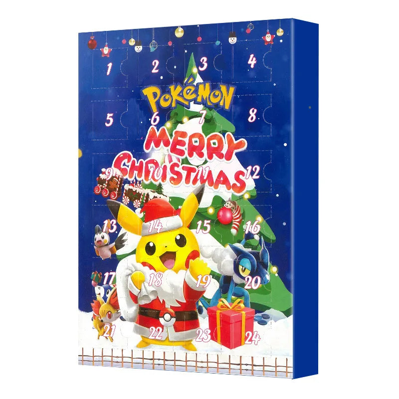 Pokemon Figure Christmas Halloween Advent Calendar 24 set