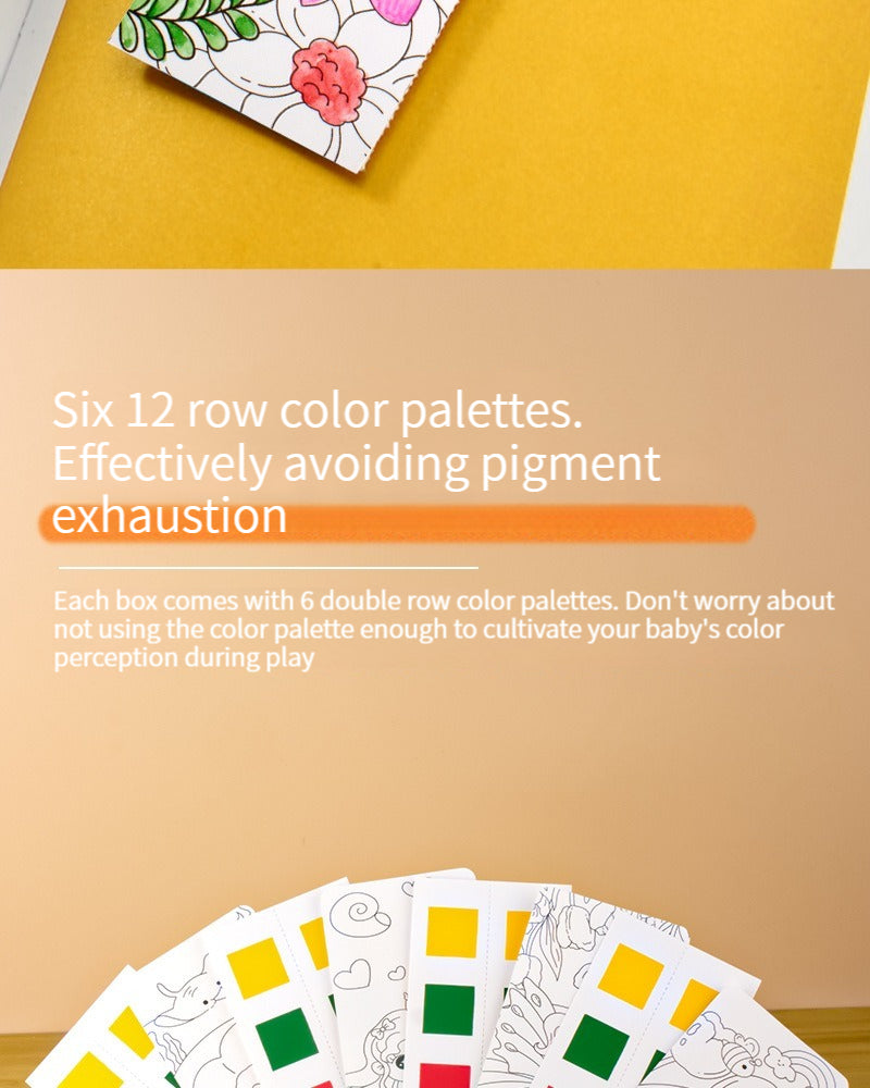 Watercolor Paint Books for Kids