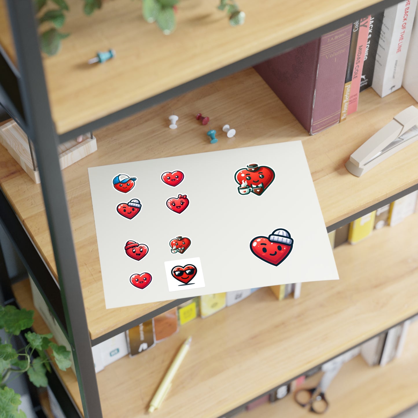 Valentines Stickers Sheets