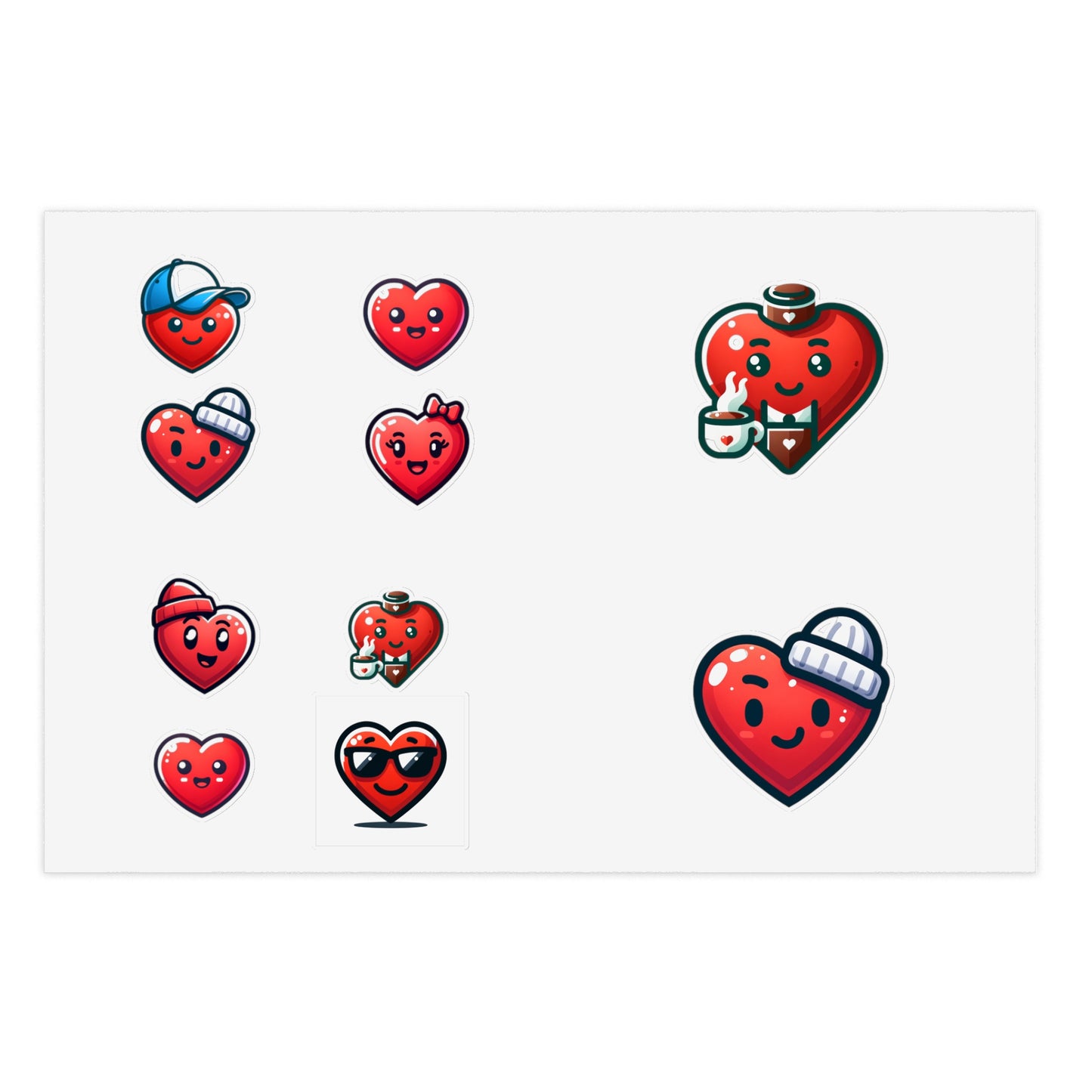 Valentines Stickers Sheets