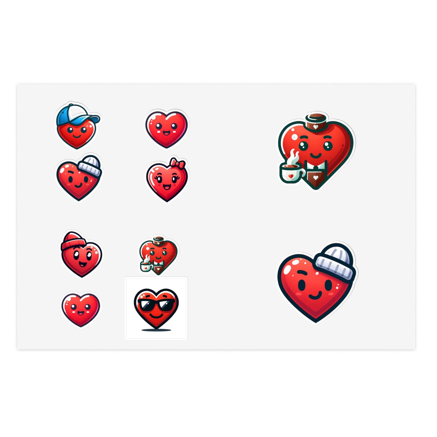 Valentines Stickers Sheets