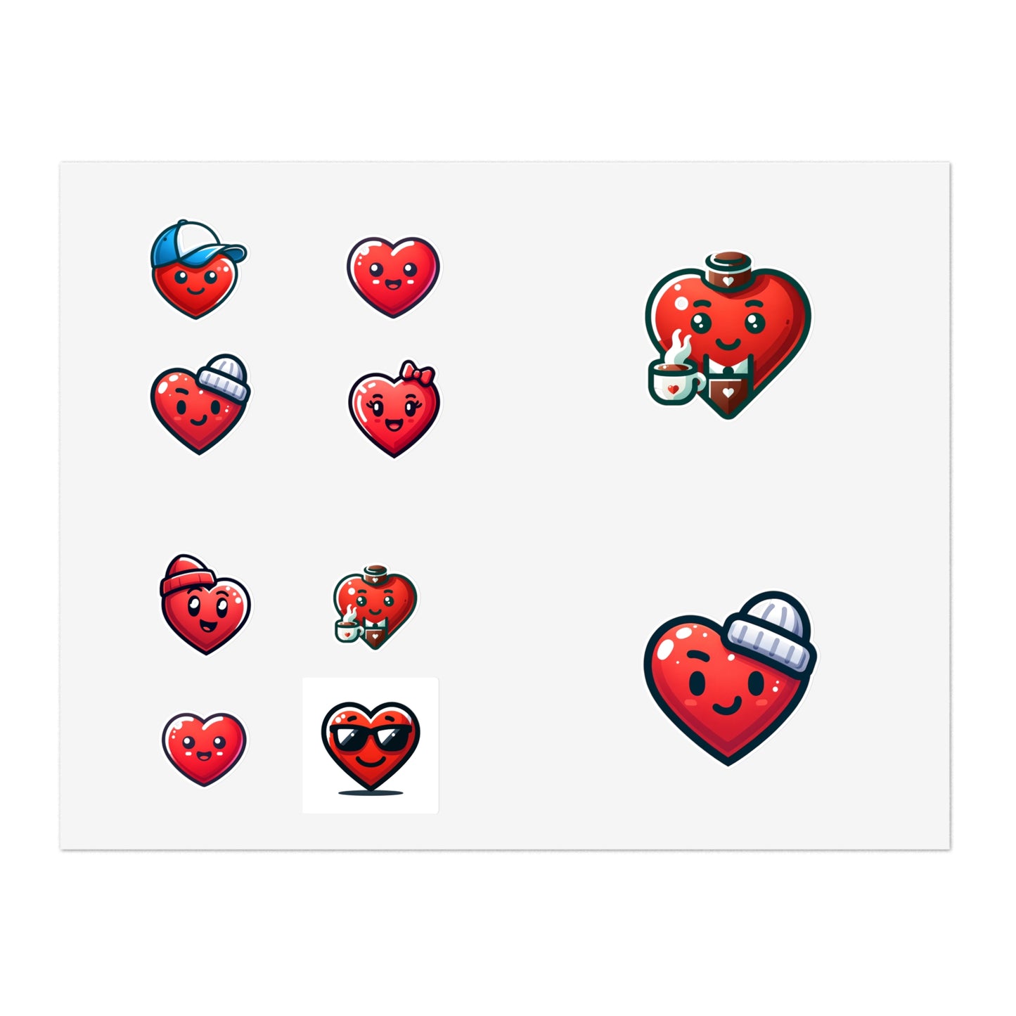 Valentines Stickers Sheets
