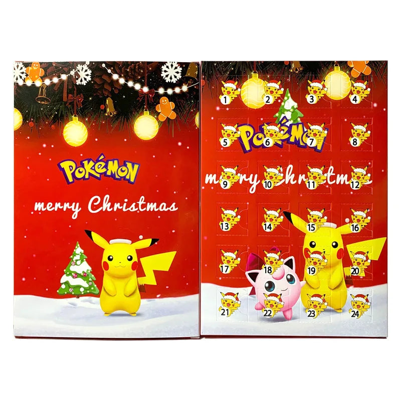 Pokemon Figure Christmas Halloween Advent Calendar 24 set