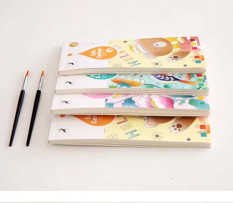 Watercolor paint book 20 sheets