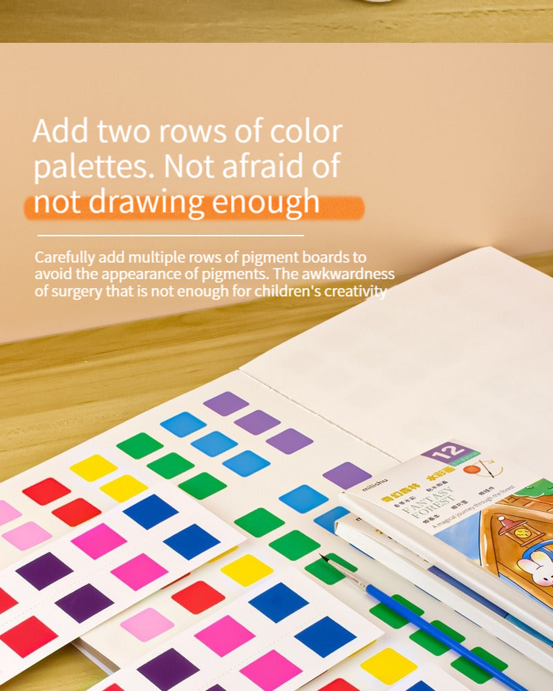 Watercolor Paint Books for Kids