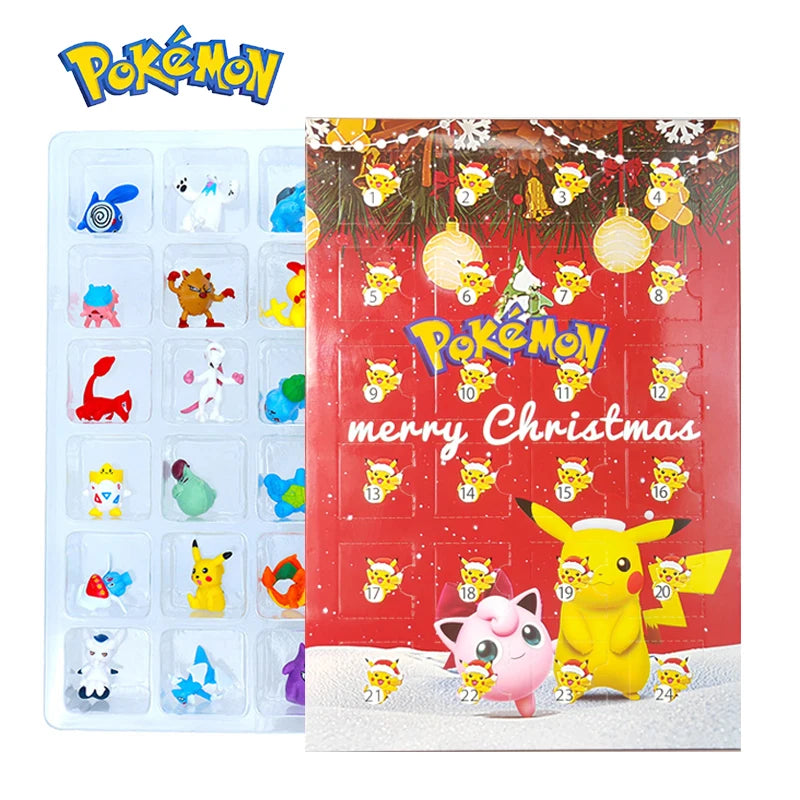 Pokemon Figure Christmas Halloween Advent Calendar 24 set