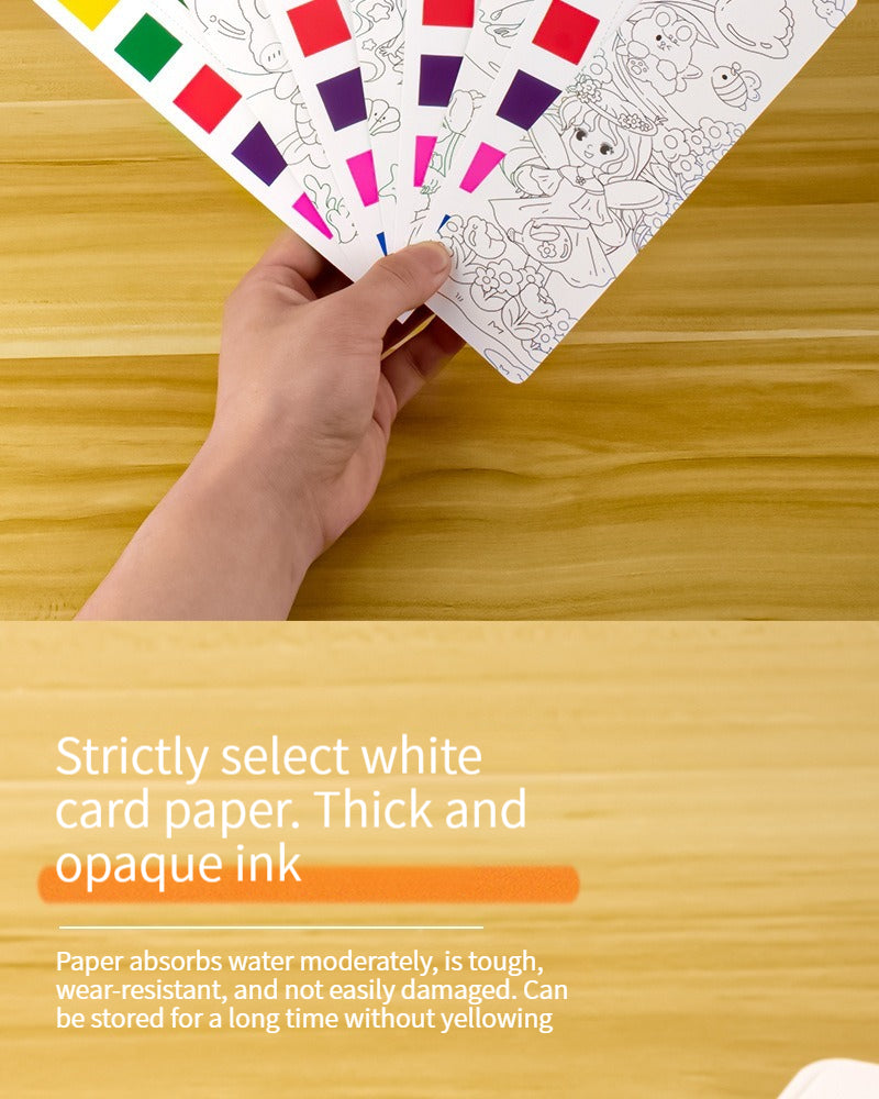Watercolor Paint Books for Kids