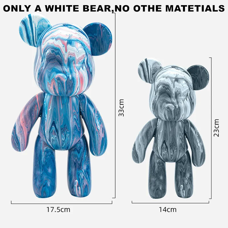 DIY Canvas Bear