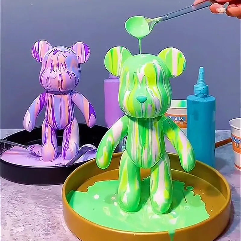 DIY Canvas Bear