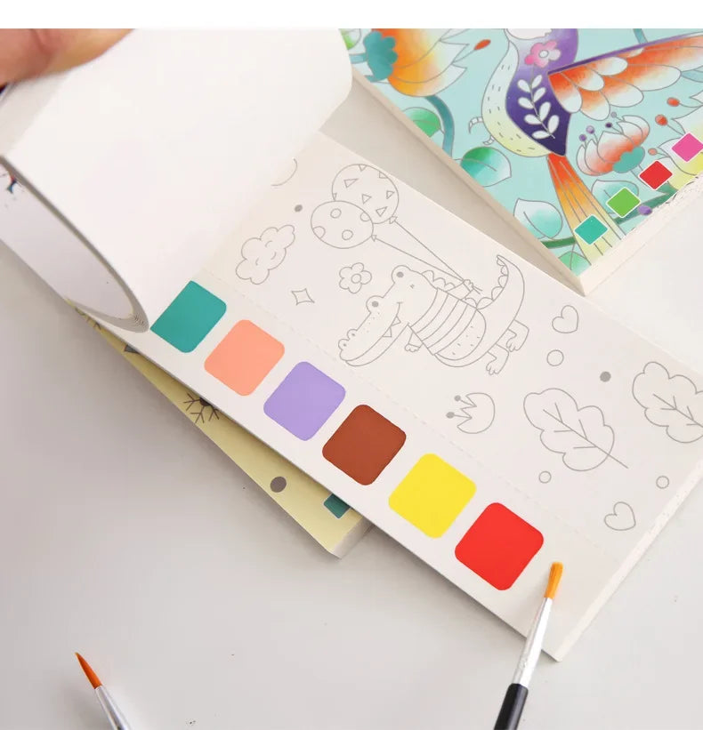Watercolor paint book 20 sheets