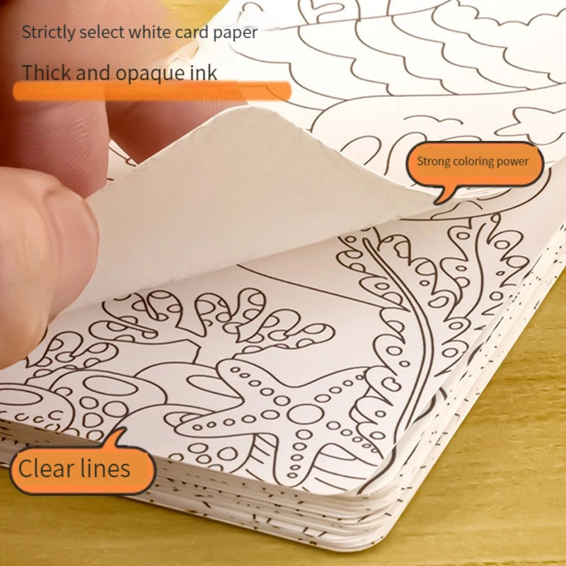 Watercolor Paint Books for Kids