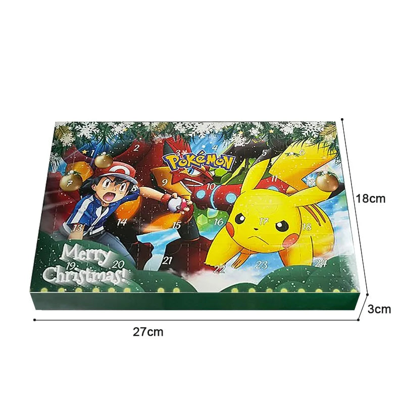 Pokemon Figure Christmas Halloween Advent Calendar 24 set