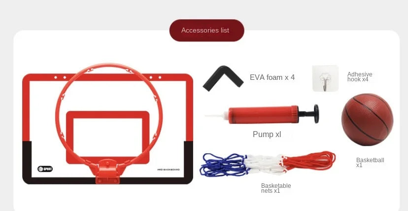 Indoor Basketball Hoop Set